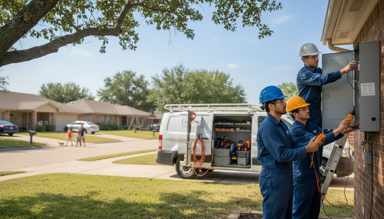 Certified electrician providing emergency electrical services in Nerstrand, MN